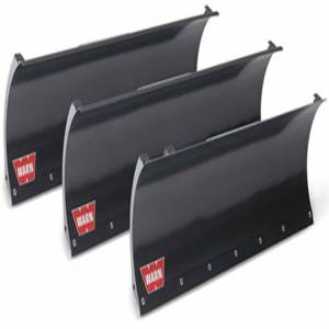 Warn - Warn ATV/UTV 50 Inch Straight Blade 16-3/4 Inch Height Black 78950