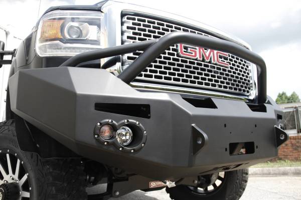 Fab Fours - Fab Fours Premium Heavy Duty Winch Front Bumper GM14-A3152-1