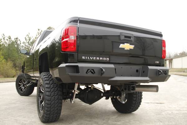 Fab Fours - Fab Fours Heavy Duty Rear Bumper CH14-W3050-1