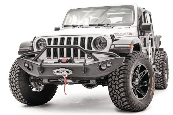 Fab Fours - Fab Fours Lifestyle Winch Bumper JL18-B4652-B