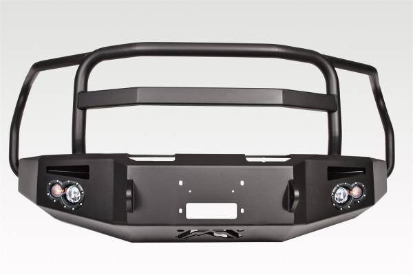 Fab Fours - Fab Fours Premium Heavy Duty Winch Front Bumper FF15-H3250-1