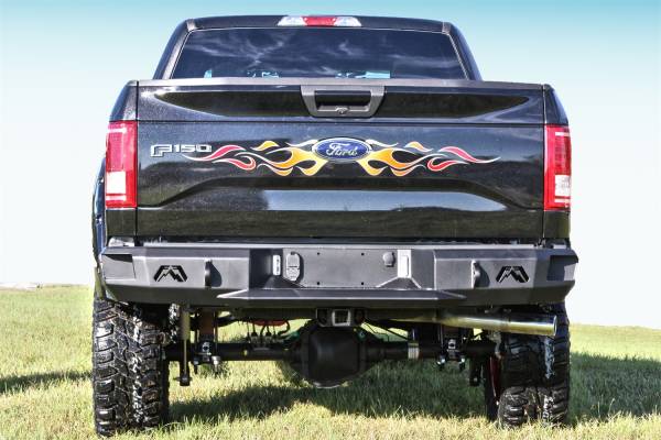 Fab Fours - Fab Fours Heavy Duty Rear Bumper FF15-W3250-1