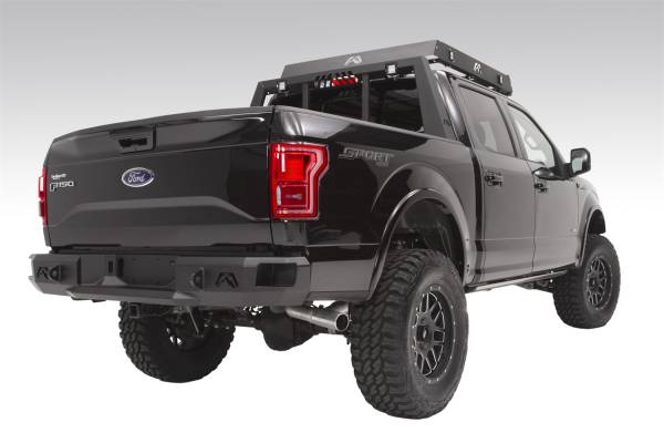 Fab Fours - Fab Fours Heavy Duty Rear Bumper FF15-W3250-B