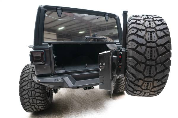 Fab Fours - Fab Fours Off The Door Tire Carrier JL18-Y1851T-B