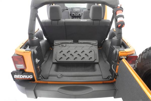 BedRug - BedRug JEEP BEDTRED 03-06 JEEP LJ UNLTD REAR 4PC CARGO KIT (INC TLGTE/TUB LINER) BTLJ04R