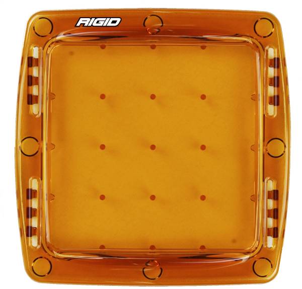 Rigid Industries - Rigid Industries RIGID Light Cover For Q-Series LED Lights; Amber Single 103933