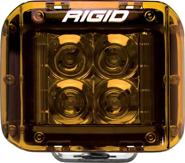 Rigid Industries - Rigid Industries RIGID Light Cover For D-SS Series LED Lights; Amber Single 32183