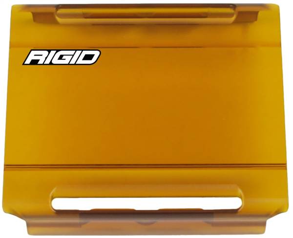 Rigid Industries - Rigid Industries RIGID Light Cover For 4 Inch E-Series LED Lights; Amber Single 104933