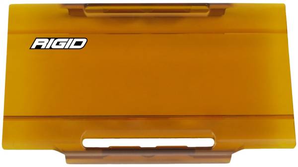 Rigid Industries - Rigid Industries RIGID Light Cover For 6 Inch E-Series LED Lights; Amber Single 106933