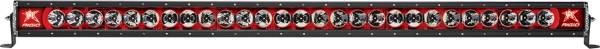 Rigid Industries - Rigid Industries RIGID Radiance Plus LED Light Bar; Broad-Spot Optic; 50 Inch With Red Backlight 250023
