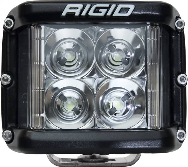 Rigid Industries - Rigid Industries RIGID D-SS PRO Side Shooter; Flood Optic; Surface Mount; Black Housing Single 261113