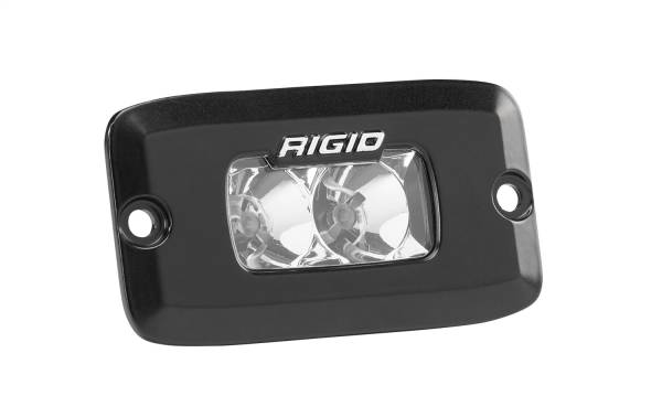 Rigid Industries - Rigid Industries RIGID SR-M Series PRO; Flood Optic; Flush Mount; Black Housing Single 922113
