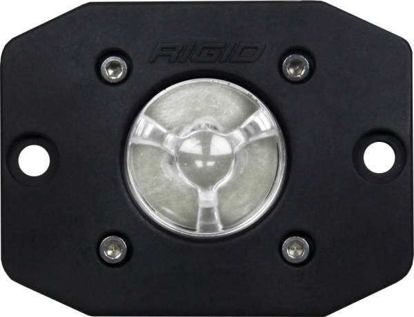 Rigid Industries - Rigid Industries RIGID Ignite LED Light; Spot Beam Pattern; Flush Mount; Black Housing Single 20611