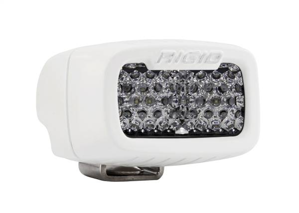 Rigid Industries - Rigid Industries RIGID SR-M Series PRO; Flood Diffused; Surface Mount; White Housing Single 942513