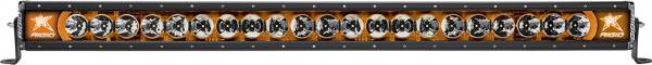 Rigid Industries - Rigid Industries RIGID Radiance Plus LED Light Bar; Broad-Spot Optic; 40Inch With Amber Backlight 240043