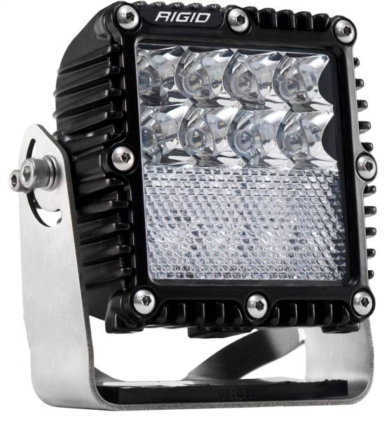 Rigid Industries - Rigid Industries RIGID Q-Series PRO LED Light Spot/Down Diffused Combo; Black Housing Single 244613