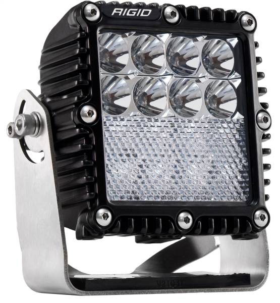 Rigid Industries - Rigid Industries RIGID Q-Series PRO LED Light Flood/Down Diffused Combo; Black Housing Single 244713