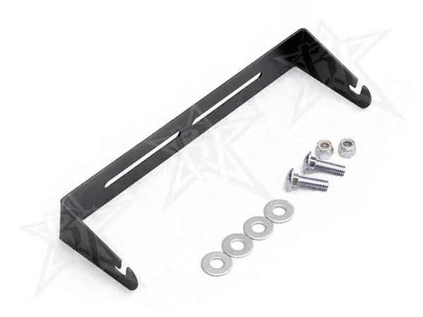 Rigid Industries - Rigid Industries RIGID 10 Inch Cradle Mount; Fits E-Series or Radiance LED Lights; Black 41010