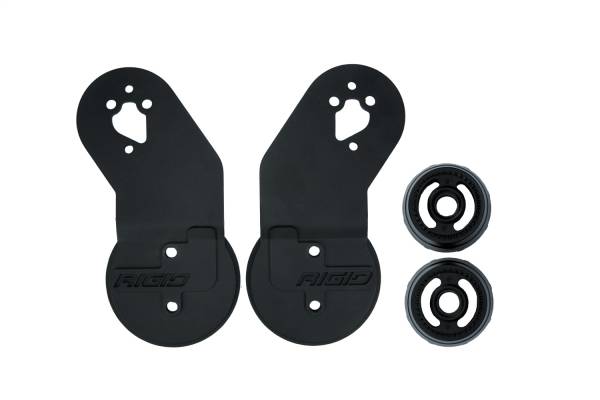 Rigid Industries - Rigid Industries RIGID 2007-2018 Jeep Wrangler JK Reflect Side Mirror Door Mounts Pair 41646