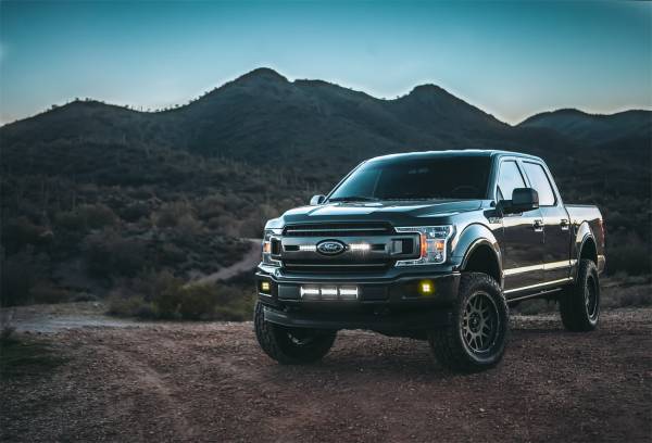Rigid Industries - Rigid Industries RIGID 2018-2020 Ford F-150 Bumper Mount Fits 20 Inch LED light bar 41674