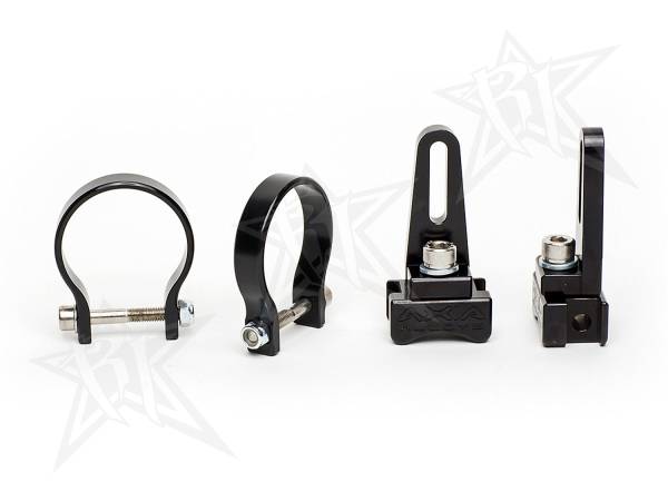 Rigid Industries - Rigid Industries RIGID 1.25 Inch Bar Clamp; Fits E-Series; SR-Series; Radiance LED Light Bars 42520