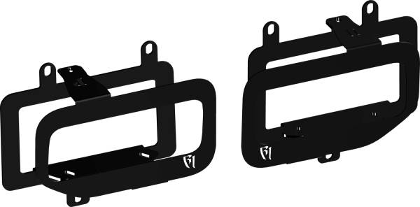 Rigid Industries - Rigid Industries RIGID 2015-2016 Ford F-150 Fog Light Mount Kit; Fits D-Series Or Radiance Pod 46555