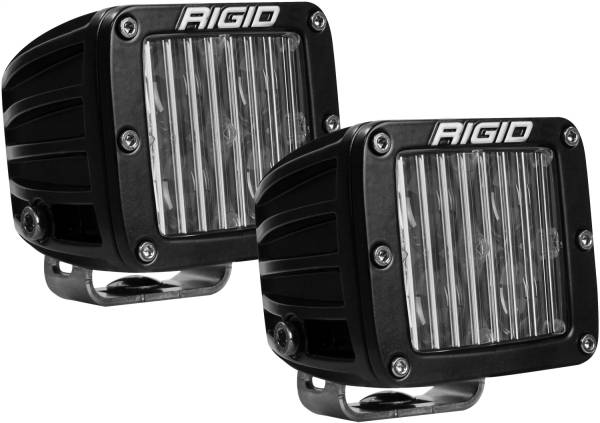 Rigid Industries - Rigid Industries RIGID D-Series DOT/SAE J583 White LED Fog Light; Surface Mount Pair 504813