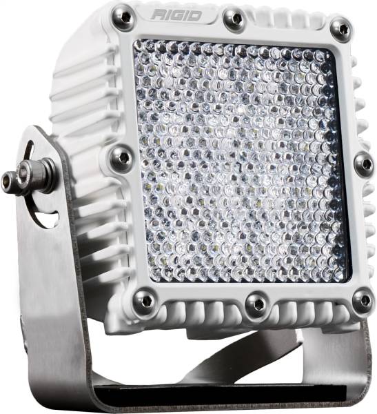 Rigid Industries - Rigid Industries RIGID Q-Series PRO LED Light; Drive Diffused; White Housing Single 545513