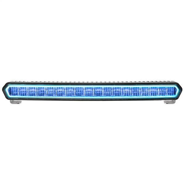 Rigid Industries - Rigid Industries RIGID SR-L Series Marine 20 Inch LED Light Bar; Red Halo; Black Housing 62102