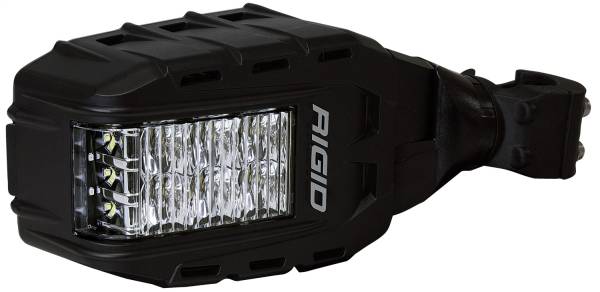 Rigid Industries - Rigid Industries RIGID Reflect Side Mirror With Integrated LED Light And Amber Side Light Pair 64011