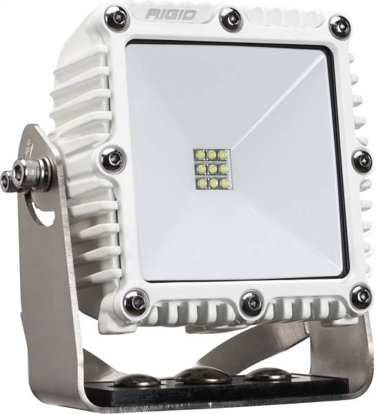 Rigid Industries - Rigid Industries RIGID 4X4 115 Degree DC LED Scene Light; Surface Mount; White Housing Single 681213