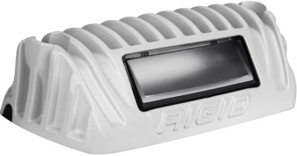 Rigid Industries - Rigid Industries RIGID 1x2 65 Degree DC LED Scene Light; White Housing Single 86620