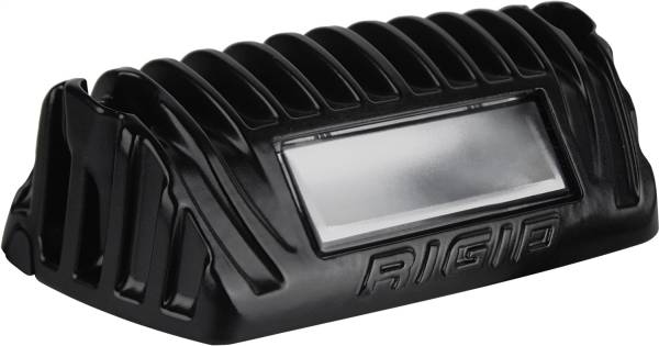 Rigid Industries - Rigid Industries RIGID 1x2 65 Degree DC LED Scene Light; Black Housing Single 86610