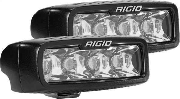 Rigid Industries - Rigid Industries RIGID SR-M Series PRO; Spot Optic; Surface Mount; Black Housing Pair 905213