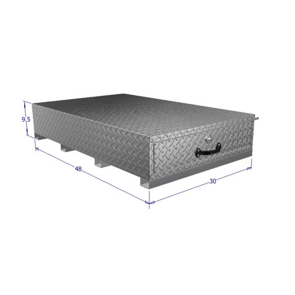 Westin - Westin Brute Bedsafe In-Bed Tool Box 80-HBS307