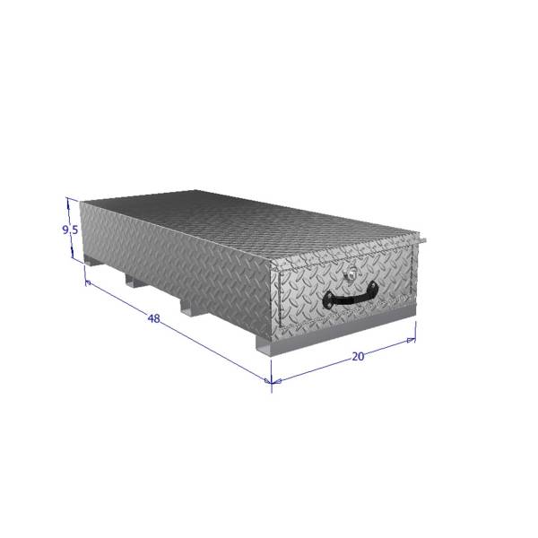 Westin - Westin Brute Bedsafe In-Bed Tool Box 80-HBS306