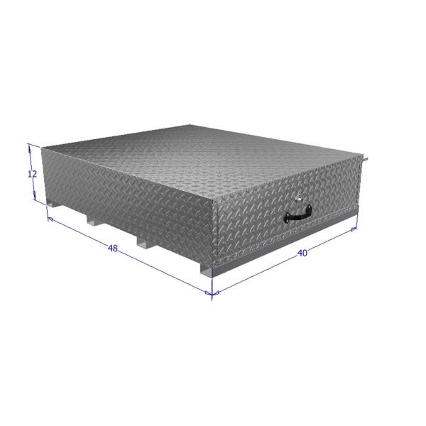 Westin - Westin Brute Bedsafe In-Bed Tool Box 80-HBS338