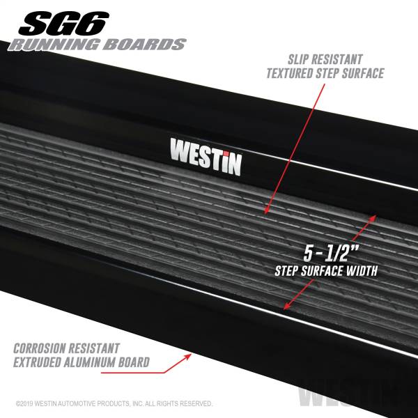 Westin - Westin SG6 Running Boards 27-64745