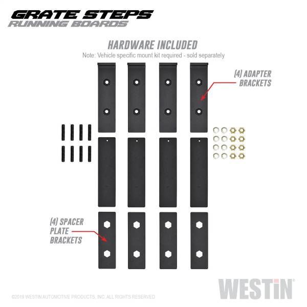 Westin - Westin Grate Steps Running Boards 27-74705
