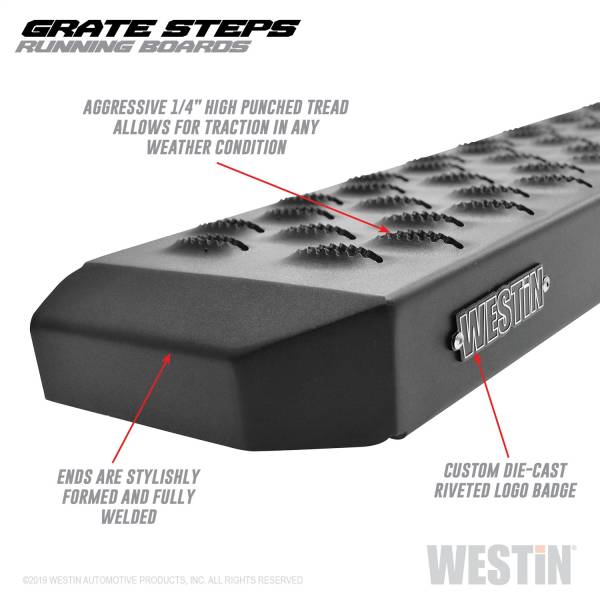 Westin - Westin Grate Steps Running Boards 27-74715