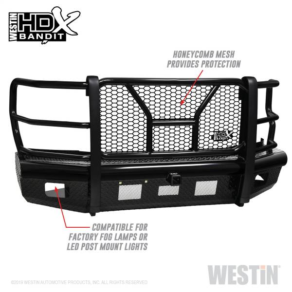 Westin - Westin HDX Bandit Front Bumper 58-31125