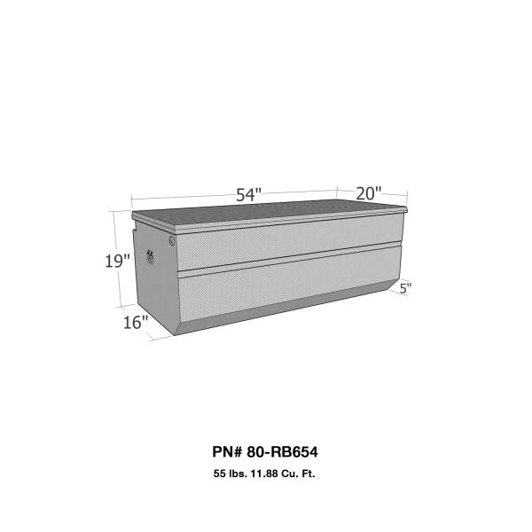 Westin - Westin Brute Chest Tool Box 80-RB654