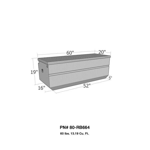 Westin - Westin Brute Chest Tool Box 80-RB664