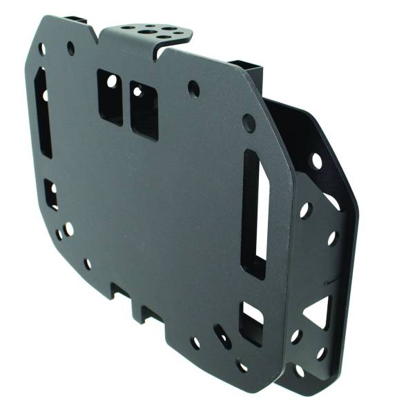 Go Rhino - Go Rhino Rockline Spare Tire Relocation Kit up to 40" tire w/ additional accessory mounts 372000T