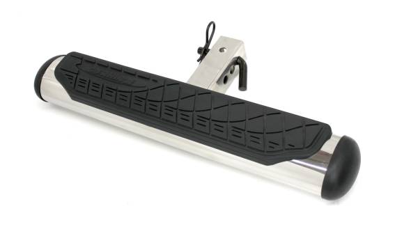 Go Rhino - Go Rhino 4" Oval Hitch Step - Polished Stainless 460PS