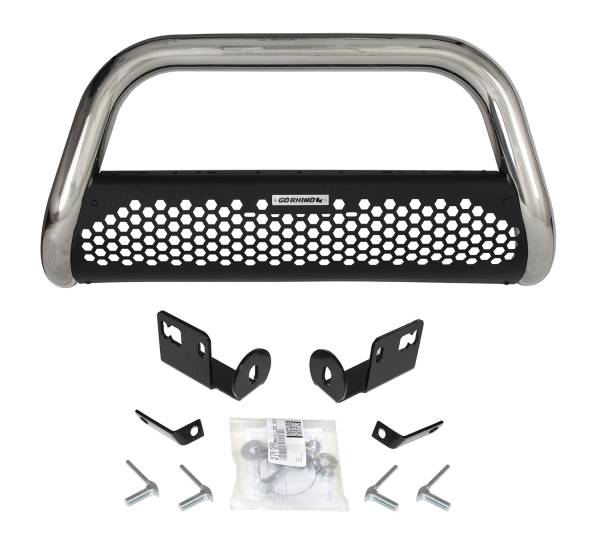 Go Rhino - Go Rhino New RHINO! Charger RC2 Bull Bar & Mounting Brackets 55229PS