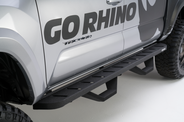 Go Rhino - Go Rhino RB10 Running Boards & 2 Pairs of Drop Steps 6340428020T