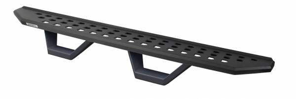 Go Rhino - Go Rhino RB20 Running Boards w Drop Steps, Black Textured Powdercoat, Pair, Complete Set 6944168720PC