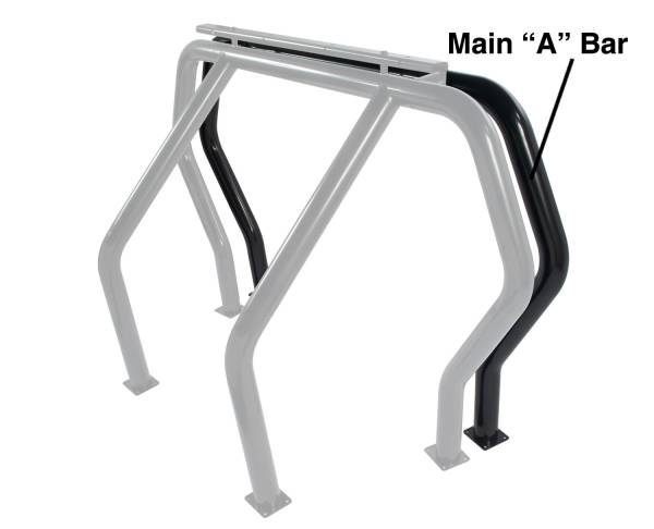 Go Rhino - Go Rhino Go Rhino! Bed Bars - "A" Additional Bar 91001B