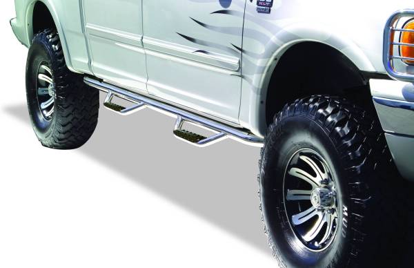 Go Rhino - Go Rhino DOMINATOR D2 Cab-Length SideSteps D24150PS